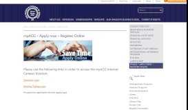 
							         myACG – Apply now – Register ... - The American College of Greece								  
							    
