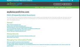 
							         myAdvocareOnline.com - Advocare Doctors | Pediatrics | Family ...								  
							    