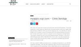
							         myapps.vcpi.com – Citrix XenApp | Class Action Settlement ...								  
							    