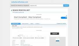 
							         myatos.net at Website Informer. Atos SSO. Visit My Atos.								  
							    