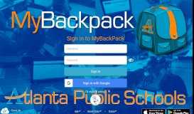 
							         MyBackPack - ClassLink Launchpad								  
							    