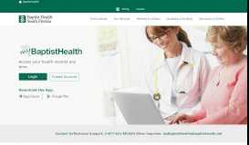 
							         myBaptistHealth | Patient Portal | Baptist Health South Florida								  
							    