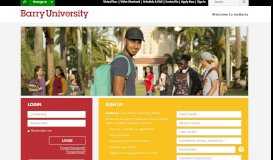 
							         myBarry Login: Barry University, Miami Shores, Florida								  
							    