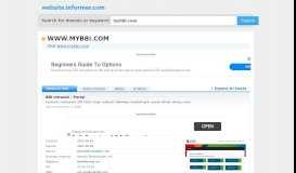 
							         mybbi.com at WI. BLOOMIN' BRANDS, INC. - MyBBI - Website Informer								  
							    