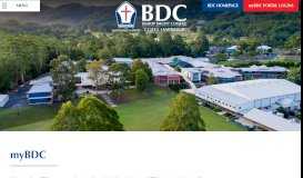 
							         MyBDC - Online Portals - Bishop Druitt College								  
							    