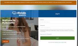 
							         MyBenefits - Allstate Benefits								  
							    