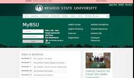 
							         MyBSU | Bemidji State University								  
							    