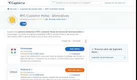 
							         MYC Customer Portal : les alternatives, concurrents et outils similaires ...								  
							    