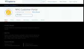 
							         MYC Customer Portal Reviews and Pricing - 2019 - Capterra								  
							    
