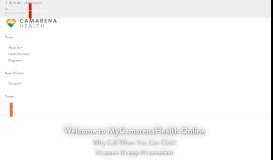 
							         MyCamarenaHealth – Camarena Health								  
							    