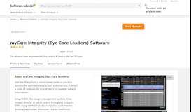
							         myCare Integrity (Eye Care Leaders) Software | 2019 Reviews, Free ...								  
							    