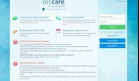 
							         MyCare - Login Page - Yuma Regional Medical Center								  
							    