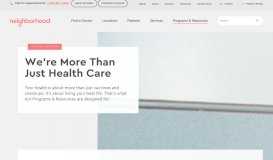 
							         myCARE Patient Portal | Neighborhood Healthcare - Escondido								  
							    