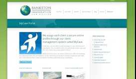 
							         MyCase Portal « Bankston Immigration Law US								  
							    