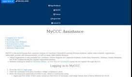 
							         MyCCC Assistance - Coastline Military - Coastline Community College								  
							    