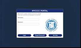 
							         MyCCCC - Portal Access - Coastal Carolina Community College								  
							    