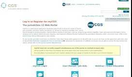 
							         myCGS - CGS Medicare								  
							    