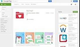 
							         MyChart - Apps on Google Play								  
							    