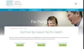 
							         MyChart by Hawaii Pacific Health - Hawaii Health Partners								  
							    