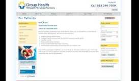 
							         MyChart | Group Health, TriHealth Physician Partners								  
							    