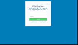 
							         MyChart - Login Page - UCSD My Chart								  
							    