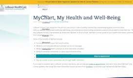 
							         MyChart, My Health and Well-Being - LeBauer HealthCare								  
							    