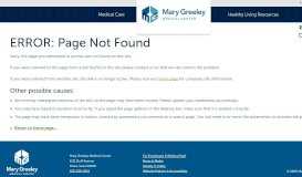 
							         MyChart Online Medical Record - Mary Greeley Medical Center								  
							    