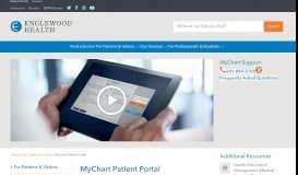 
							         MyChart Patient Portal | Englewood Health								  
							    