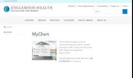 
							         MyChart Patient Portal | Englewood Health Physician Network | NJ & NY								  
							    