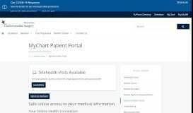 
							         MyChart Patient Portal | MountainStar Cardiovascular Surgery								  
							    