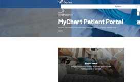 
							         MyChart Patient Portal - St. Charles Health System								  
							    