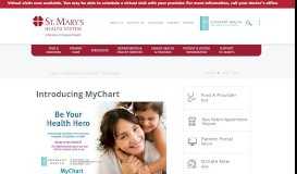
							         MyChart - Patient Portal | St. Mary's Health System | Lewiston, Maine								  
							    
