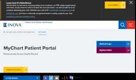 
							         MyChart - patient portal, test results, communicate with your doctor ...								  
							    