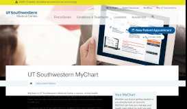 
							         MyChart | Patient Resources | UT Southwestern Medical Center - Dallas								  
							    
