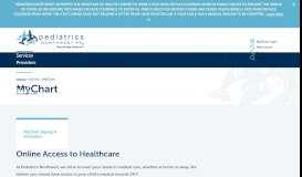 
							         MyChart > Services > Pediatrics Northwest, P.S.								  
							    