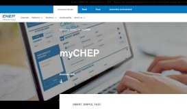 
							         myCHEP Online Customer Portal | CHEP Swaziland								  
							    