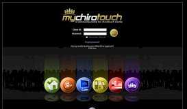 
							         MyChiroTouch: Log In								  
							    