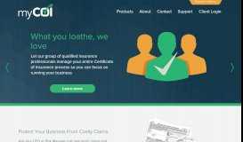 
							         myCOI - Certificate of Insurance Tracking - Nickelled								  
							    