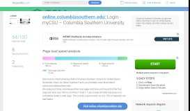 
							         myCSU – Columbia Southern University - Accessify								  
							    