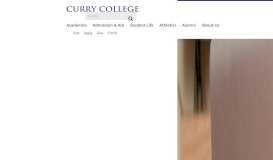 
							         myCurry Portal Access and E-Newsletter for Parents | Curry College								  
							    