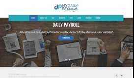 
							         MyDailyPay.co.uk | payroll solution								  
							    