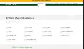 
							         MyDelhi Student Resources - SUNY Delhi								  
							    