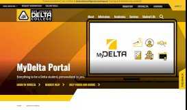 
							         MyDelta Portal | San Joaquin Delta College								  
							    