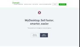 
							         Mydesktop - Domain for Agents								  
							    
