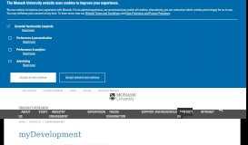 
							         myDevelopment - Graduate Research - Monash University								  
							    