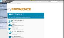 
							         myDownstate - Student Life & Services - SUNY Downstate								  
							    
