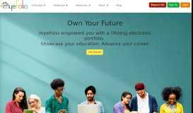 
							         myeFolio | ePortfolios for Education and Careers								  
							    