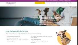 
							         MyEmbrace Customer Account | EMBRACE - Embrace Pet Insurance								  
							    