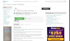 
							         MyEpson Portal 1.1.3 - Download								  
							    