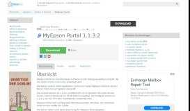 
							         MyEpson Portal 1.1.3 - Herunterladen								  
							    